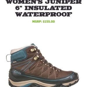 Oboz waterproof insulated hiking boots